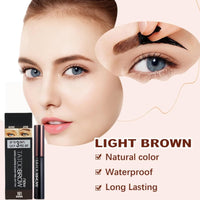 Mubuni Dark Brown Tatto Brow Peel Off Eyebrow Gel Tint,Easy Peel Dye for Eyebrow Coloring,Tatto Bro/w Eyebro/w Co/lour,Dye Eyebr/ow Colou/rs Tat/to Bro/w,Semi Permanent Colo/ur Eye/brow Dy/e