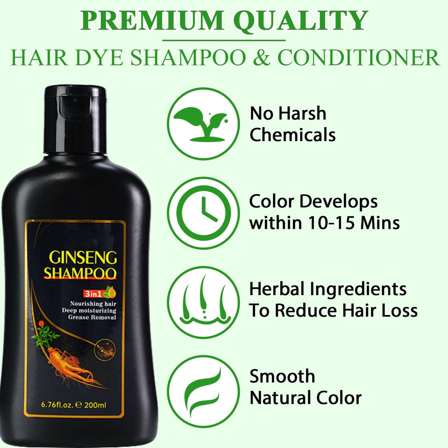 Nexolla Black hair shampoo