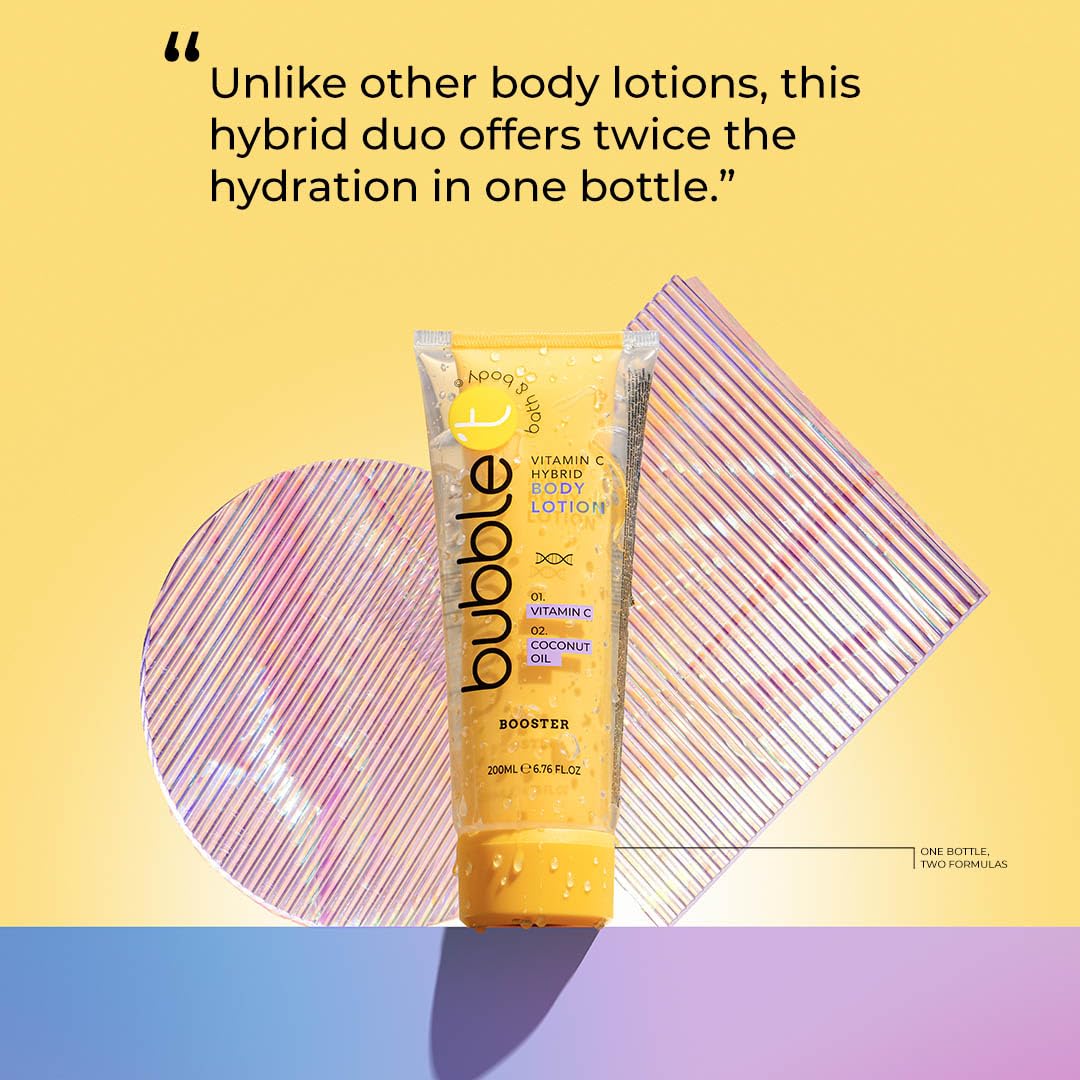 bubble t cosmetics Bubble T Cosmetics Vitamin C Hybrid Body Lotion 200ml