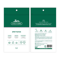 VT COSMETICS Cica Spot Patch, Waterproof Pimple Patches for Acne Care, Spot Care (48 Patches)