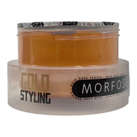 MORFOSE Morfose Hair Colour Wax Styling Gold,Temporary Hair Dye Wash In Wash Out, Coloured Hair Wax Kids Instant Styling, Hair Colour Pomade Washable for Men, Women, Party, Cosplay (100 ml, Gold)