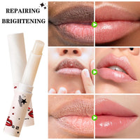 GEEWHILE Lip Lightening For Dark Lips, Lip Balms for Lip Care Lip Moisturizing, Long Lasting Natural Lip Balm Moisturizer to Repair Cracked Lips & Lighten Dark Lip Color, Lip Brightening