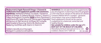 Bassett's 2 X Bassetts 3-6 Years Old Kids Blackcurrant and Apple Flavour Multivitamins Chewies - Pack of 30