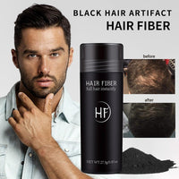 Maggikey Professional Quality Hair Fibres - Instantly Conceals Hair Loss for Bald Spots & Thinning Hair - Black Color - Hair Building Thickener Powder - Fiber Blend