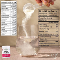 Impeccable IMPECCABLE Marine Collagen Powder - Hydrolysed Collagen Peptides 10,000 mg. Skin, Hair, Nails & Joint Support - Unflavoured, Easy-Mix Collagen Supplement for Women & Men. 300 g / 30 Servings.