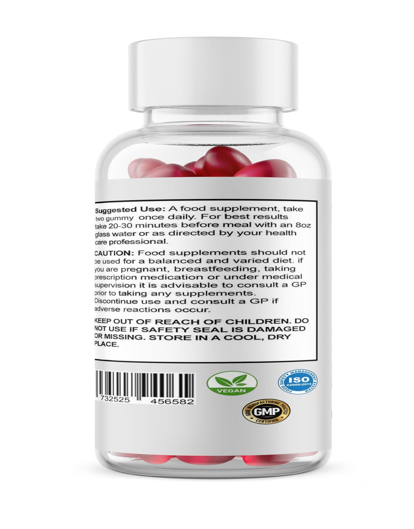 Slim Warriors Prime Vigor XL Gummys for Men Advanced Performance Supplement Male Vitamin 60ct