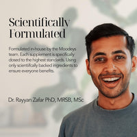 Moodeys Rest & Repeat, Organic Natural Sleep Supplement | Deep Sleep & Recovery | Functional Mushrooms & Adaptogens | Reishi Mushroom (5,250mg), Ashwagandha KSM-66 (4,800mg), Lemon Balm & L-Theanine