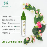 Pro Detox Liver Support - 20-Day Herbal Cleanse with Artichoke, Dandelion, Cichorium & Green Tea - Natural Detox Supplement for Bloating Relief & Liver Health, 20 Shots