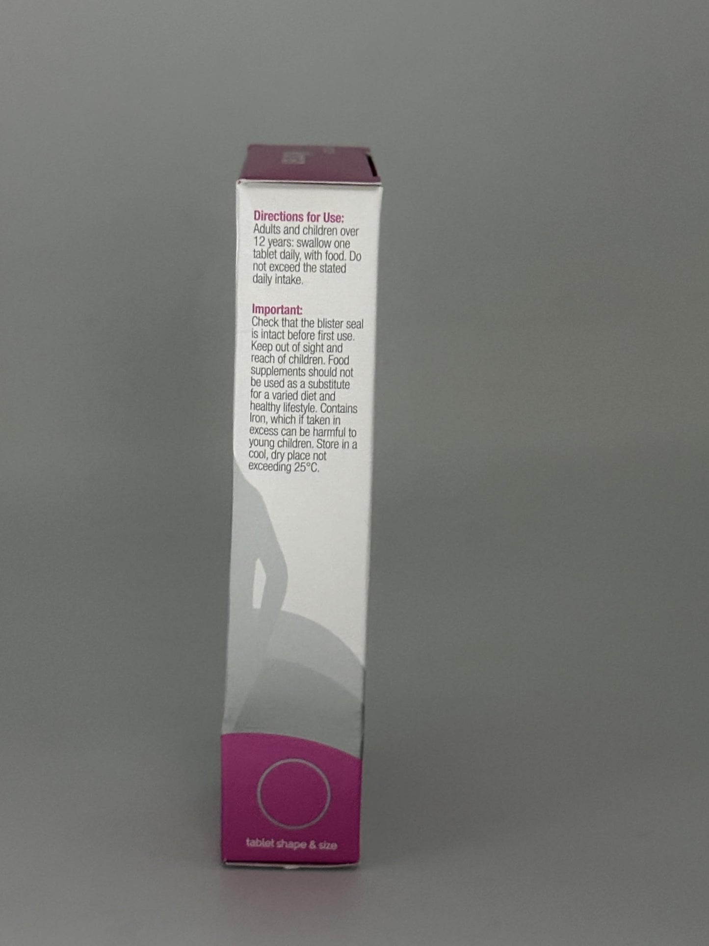 MGL Principle Woman Multivitamin – 30 Tablets | One-A-Day Supplement for Women | with Iron, Folic Acid, Vitamin D & B12 | Supports Energy, Immunity & Hormonal Balance | Made in The UK