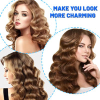 Honicemar 60 Pcs Perm Rollers Set for Long & Short Hair - 0.35 Inch Small Cold Wave Rods, DIY Curling Tools for Natural Hairstyles, Hair Curling Rods for Home or Salon Styling