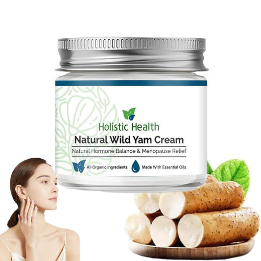 Wild Yam Cream, Organic Wild Yam Cream for Menopause, Support Hormone Harmony, Women Wild Yam Root Cream Skin Moisturizer