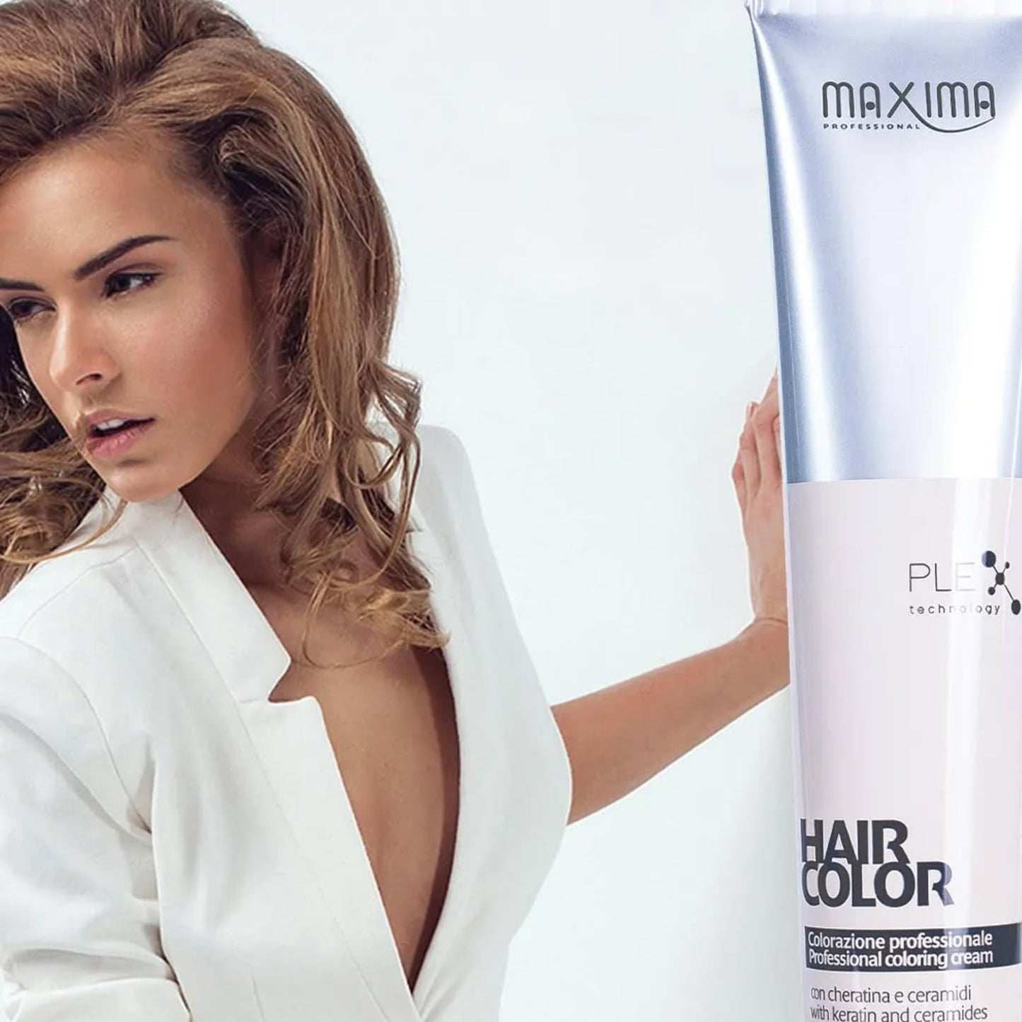 Maxima Professional Hair Color Cream 100ml – Intense Long-Lasting Color, 100% Grey Coverage, Enriched Formula – Salon Results at Home (Copper-(Pure & MixTones))