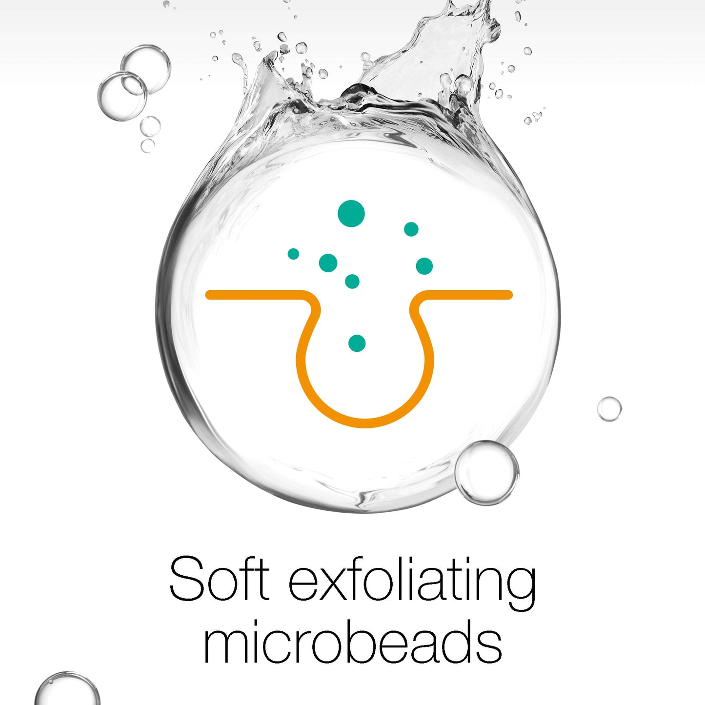 Neutrogena Visibly Clear Spot Stress Control Daily Scrub (1x 150ml), Daily Face Scrub for Spot-Prone Skin, Brightening and Smoothing Scrub with Salicylic Acid, Developed with Dermatologists