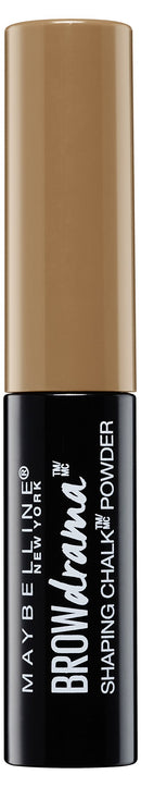 Maybelline Brow Drama Shaping Chalk Powder, 1g, Dark Blonde