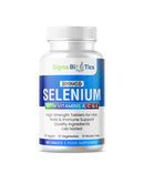 SigmaBiotics Selenium with Vitamins A, C & E - Promotes Healthy Hair, Skin & Nails - Supports The Immune System - Superior Absorption Formula - Vegan and Gluten Free - 60 Tablets
