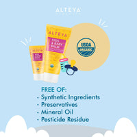 Alteya Organic Kids and Baby Balm 30 ml - USDA Certified Organic AWARD WINNING Natural Baby Skin Care Treatment - Soothing and nourishing moisturizer for Dry & Sensitive skin