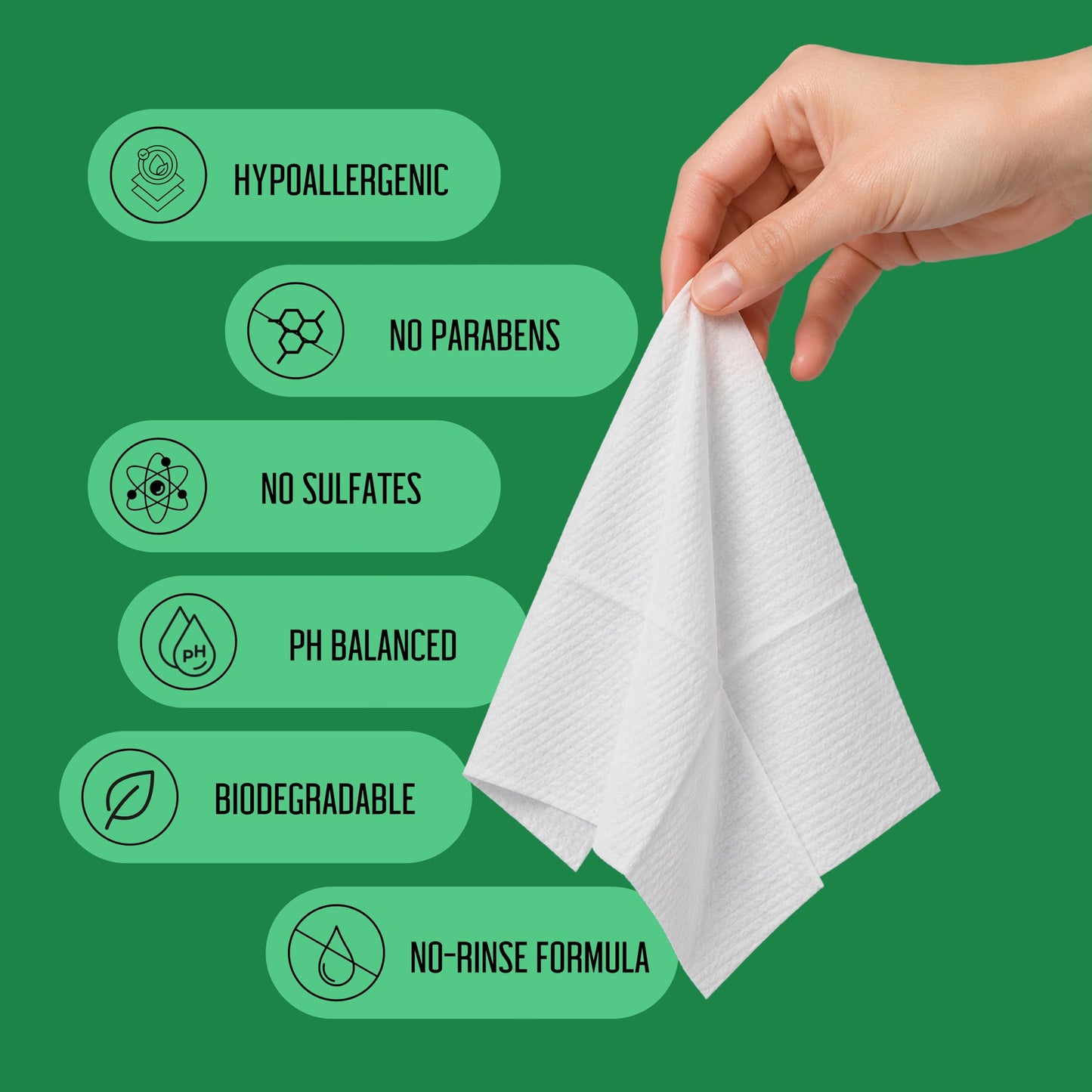 PURELID Tea Tree Eyelid Wipes – 100 Tea Tree Oil Eye Wipes for People with Dry Eyes & Allergies – Gentle Eyelid Cleanser with Hyaluronic Acid – Individually Wrapped & Biodegradable