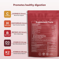 ANIANHAO Cayenne Pepper Supplement, Cayenne Pepper Gummies, Turmeric Gummies Gleame Pepper Ginger, Natural Vegan Turmeric Gummy Extract Drop for Adults (60 Gummies)
