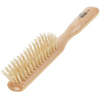 KENT Kent Narrow, White Bristle Brush - LS1 (PACK OF 1)