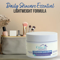 Clinic2Home Hyaluronic Cream - 50g - Anti Wrinkle Night & Day Face Hyaluronic Cream for Woman & Men Fast-Acting - Brighten Skin, Boost Collagen, Reduce Fine Lines & Firming Moisturiser for Face