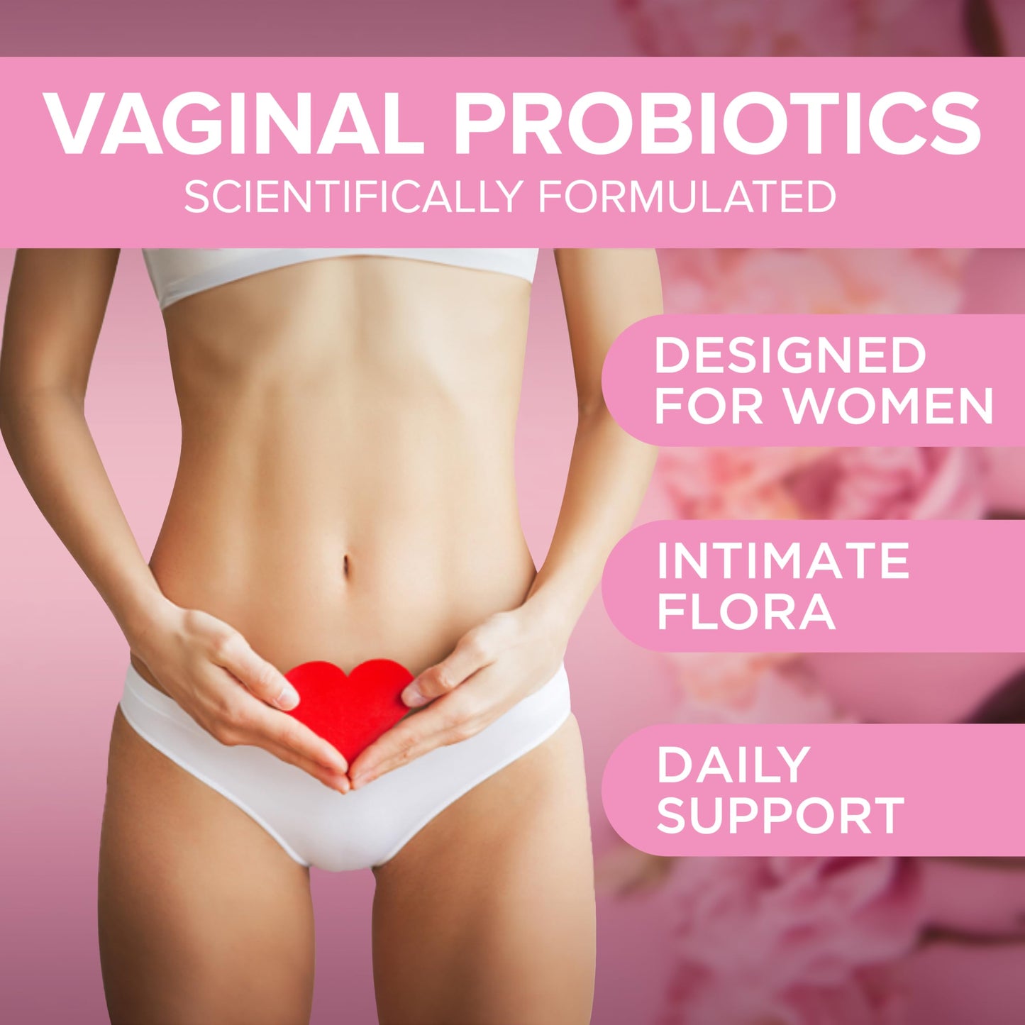 Natural Foundation Vaginal Probiotics 240 Tablets Supports Immune System & Vaginal Health Made in The UK 3 Billion CFU Probiotic Supplement for Women (240, Vaginal Probiotics)