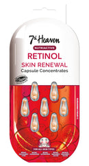7th Heaven Retinol Capsule Concentrates (7 Day Supply). Rejuvenating Glow Cream (all Skin Types). Daily Face Care Capsules for Skin Renewal. Vegan Retinol Serum for Face - Genuine 7th Heaven Skin Care