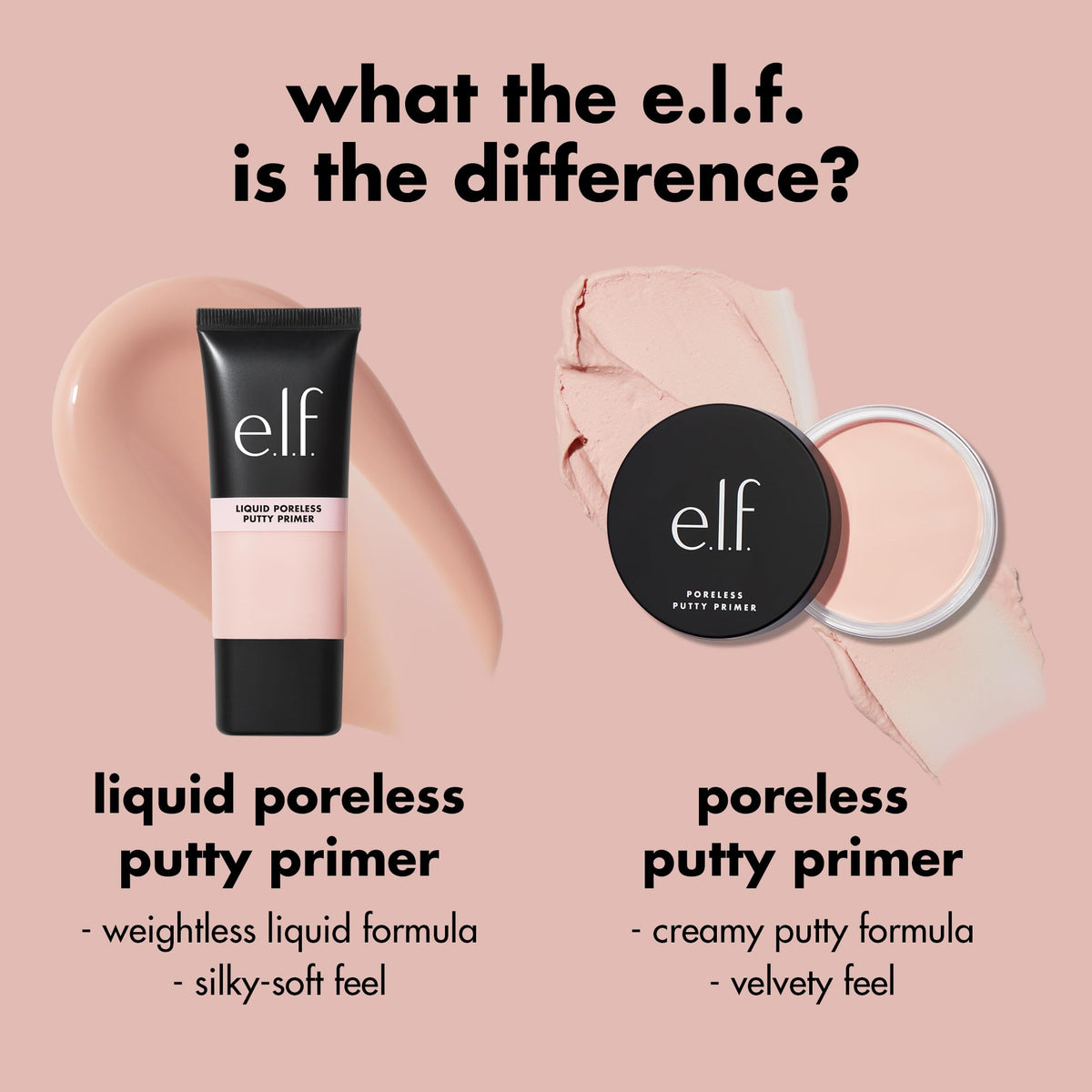 e.l.f. Liquid Poreless Putty Primer, Hydrating Liquid Face Primer For A Smooth Complexion, Grips Makeup For Longwear, Vegan & Cruelty-free