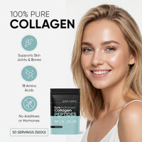 Gains Nutrition GN Collagen Peptides Powder | Hydrolyzed Bovine Collagen Powder - 500g Collagen-Supplements Halal & Kosher | Unflavoured & Unsweetened Collagen Supplements for Women & Men with Essential Amino Acids