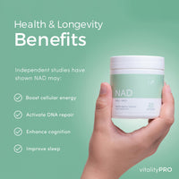 vP Vitality Pro NAD Powder 20g, 250mg x 80 Servings