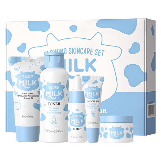 INSKIN Milk Skin Care Sets&Kits,Milk Skincare Set, Beauty Gift Sets for Teenage Girls,Skincare Set