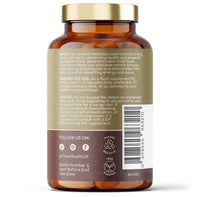 Time Health Reishi (Ganoderma lucidum) - High Strength 50% Polysaccharides / 30% Beta 1,3/1,6 D Glucan - Dual Extracted - UK Manufactured - Zero Additives - Pullulan (120 Capsules)