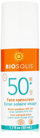 Biosolis Face Sunscreen and Neck Lotion SPF 50 For Unisex 1.7 oz Sunscreen