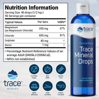 Trace Minerals ConcenTrace Trace Mineral Drops (237 ml, 2 Pack)