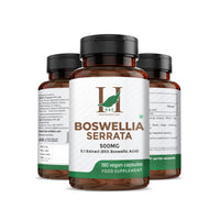 H&C HERBAL INGREDIENTS EXPERT H&C Boswellia Serrata 2500mg Capsules (500mg of 5:1 High Strength Extract) | 65% Standardised Boswellic Acid | 180 Veg. Capsules - 6 Months Supply
