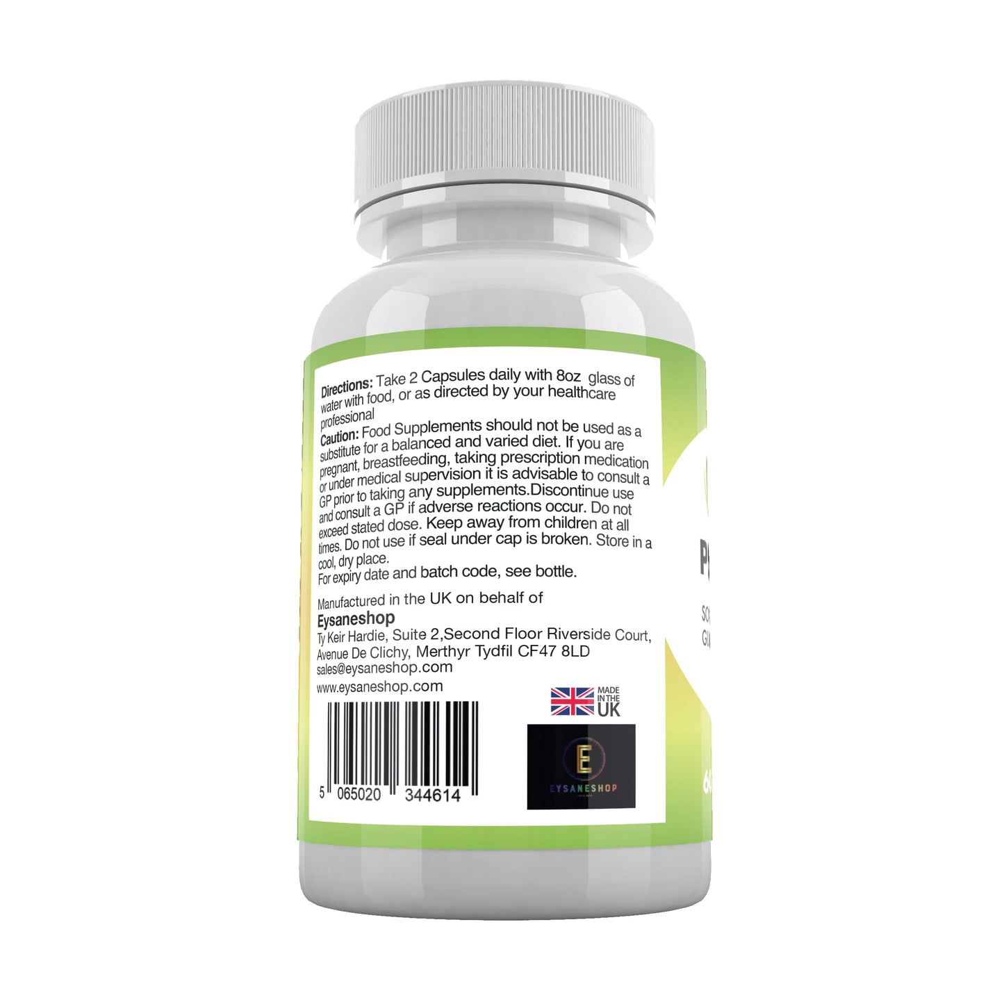 EYSANESHOP Prozenith - 60 Capsules Food Supplement