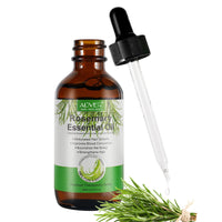 Beyond Happy Rosemary Oil for Hair & Skincare, Vegan Oil Great For Scalpcare, 60ml Natural Hair Oil for Fuller Healthier Hair, Hydrate Your Skin and Face, For Men & Women (Rosemary Oil)