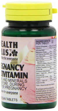 Health Plus Pregnancy Essentials One-a-day Multivitamin Women's Health Pregnancy Supplement - Pack of 30 Tablets