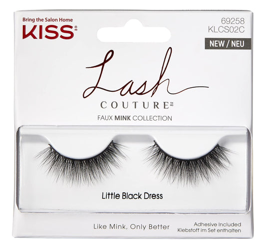 KISS Kiss Lash Couture Faux Mink Little Black Dress (3 Pack)