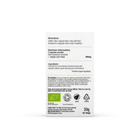 Living Nutrition Organic Fermented Lion's Mane (60 Caps) - 800mg Fermented Lion’s Mane Mushroom Per Serving