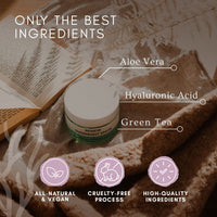 Renew Overnight Sleeping Facial Mask by Doppeltree with Aloe Vera Gel & Hyaluronic Acid - Anti Aging Hydrating Face Mask for Sunburn Relief, Skin Care & Repair - Formulated in San Francisco