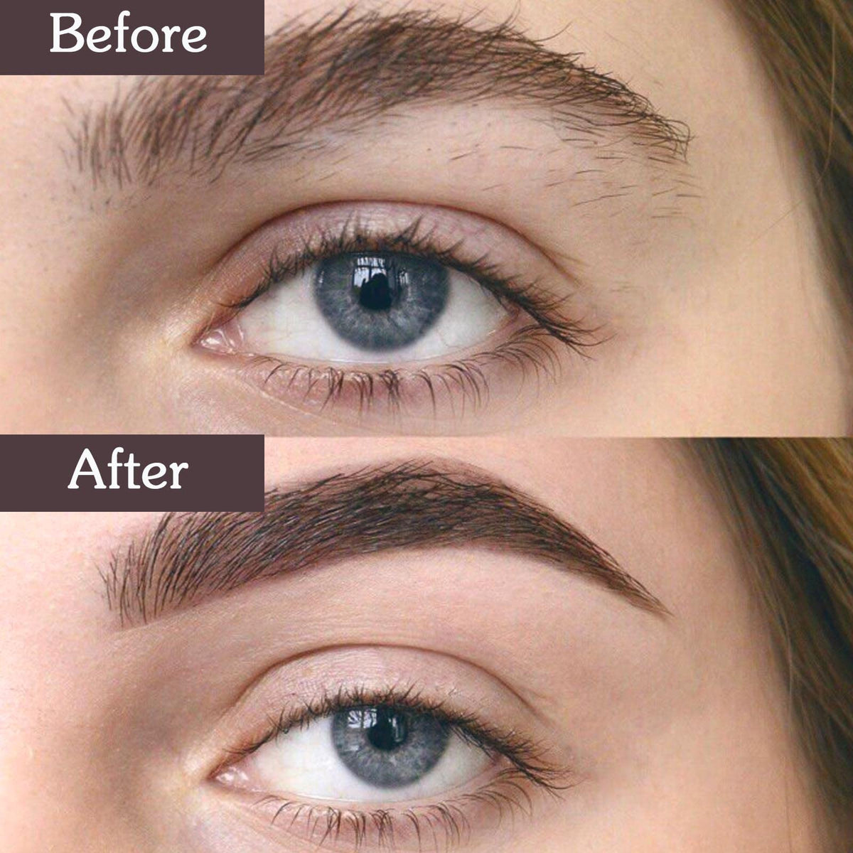 AWAVM 7Sheets/77Pairs 4D Hair-Like Tattoo Stickers Waterproof Natural Fake Eyebrow Stickers,Long Lasting Eyebrow Grooming Shaping Perfect for Women and Girls (Brown-09)