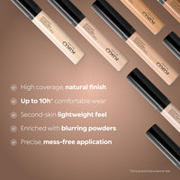 Kiko Milano KIKO Milano Full Coverage Dark Circles Concealer 16, High-Coverage Liquid Concealer For The Face And Eye Area