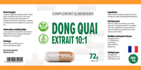 Hepatica Dong Quai 5,000mg | 10:1 Extract (500mg) | 120 Vegan Capsules | High Strength Hormonal & Menstrual Support | 3rd Party Lab Tested
