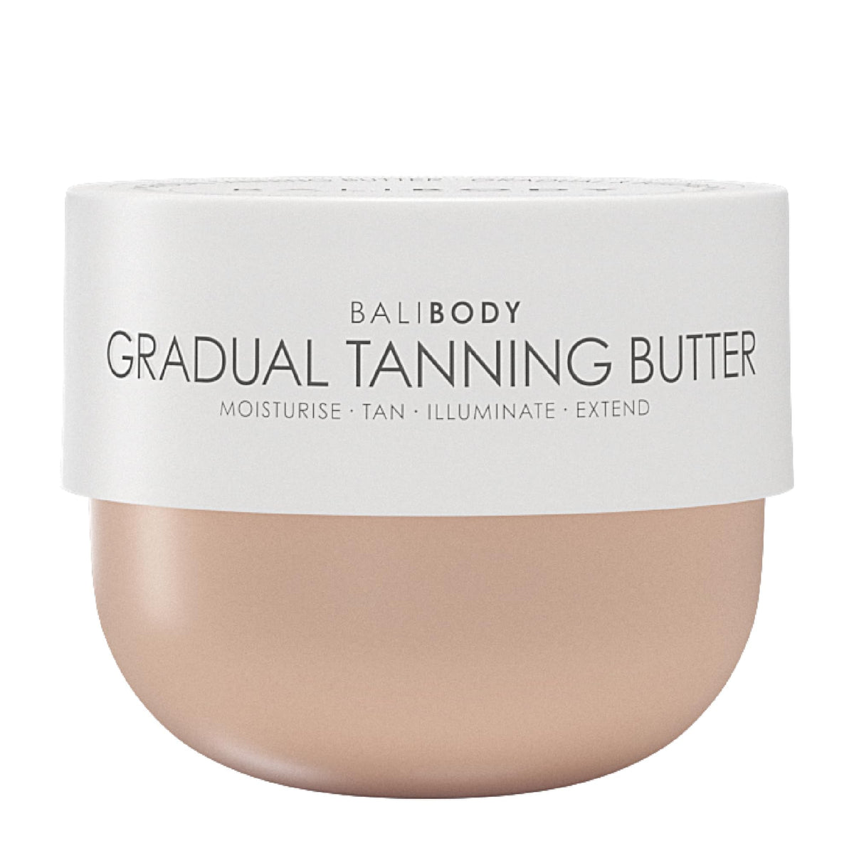 BALI BODY Bali Body Gradual Tanning Butter | Self Tanner Body Butter for a Natural, Streak-Free Self Tan | Buildable Glow | Sunless Tanner, Cruelty-Free, Non-Toxic (200 ml/6.76 fl oz)