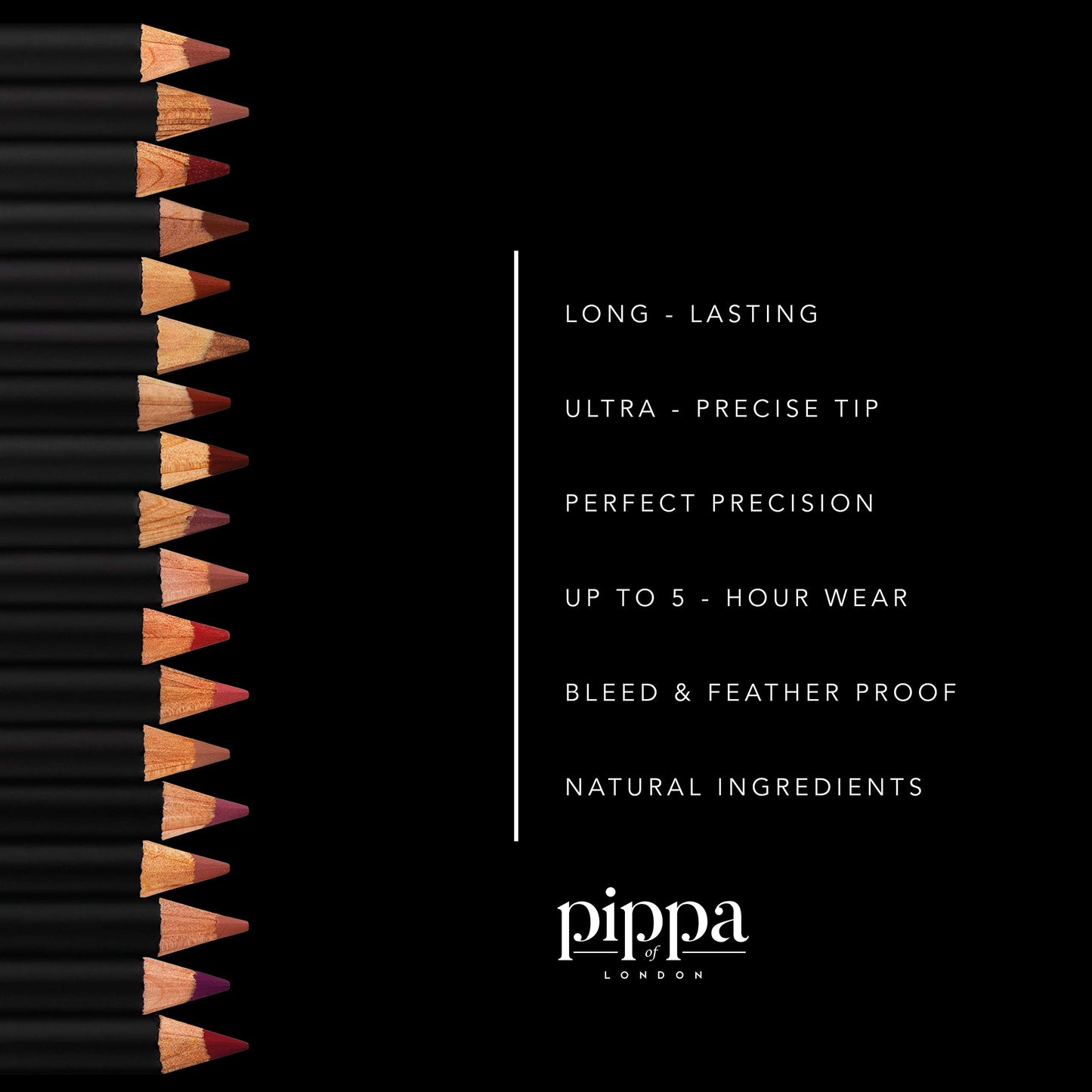 Pippa Of London Pippa of London Defining Lip Liner Gerana 601 Matte Lipliner Pencil