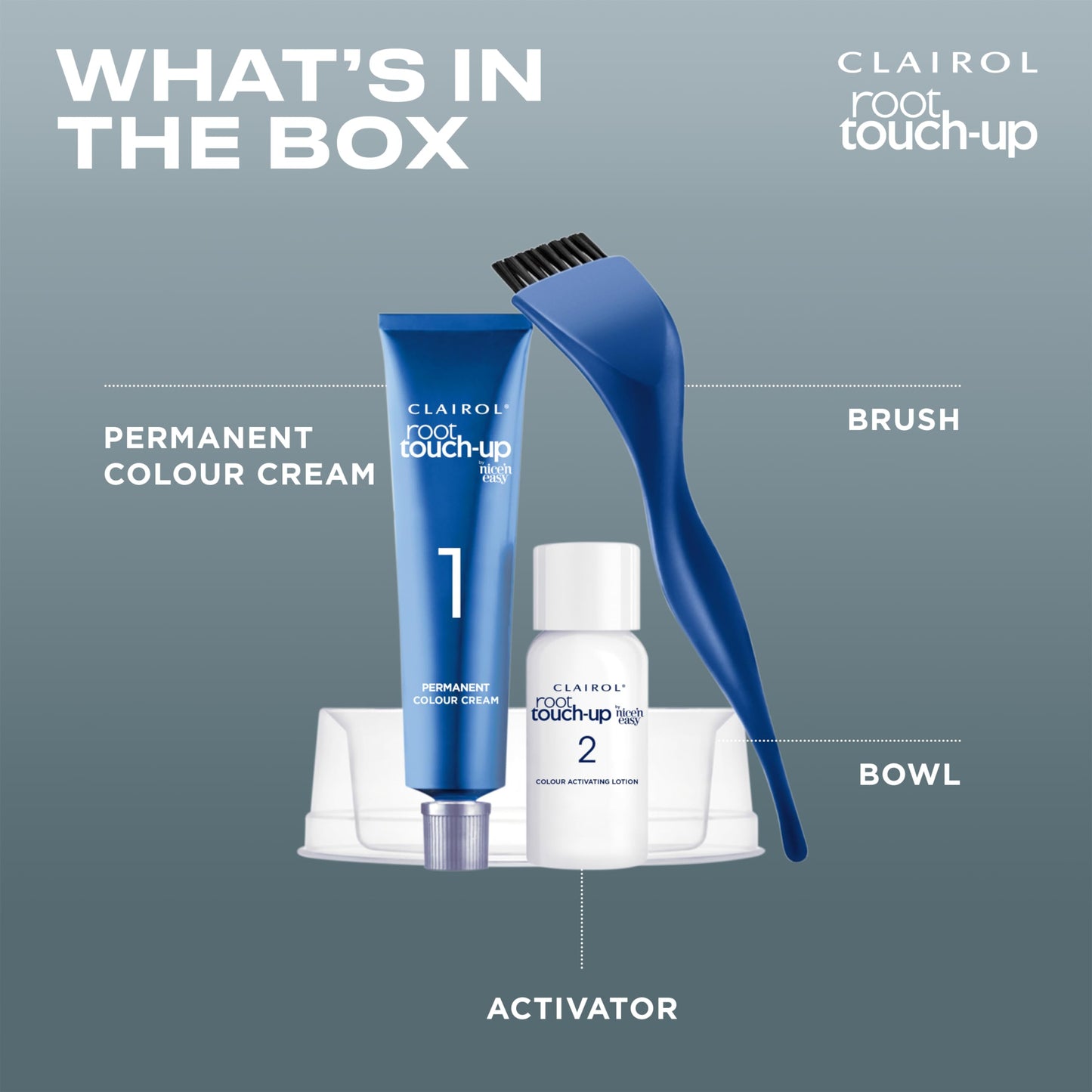 Clairol Root Touch-Up Extra Lift | For Blonde, Highlighted Hair or Balayage | Permanent Root Lightening Kit | Zero Bleach | Extra Lift | 1 Application