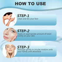 Ninnyi 3PCS Instant Face Tightening Lift Set, Lifting Serum Cream Essential Oil, Skin Firming Anti Aging Wrinkle for Women