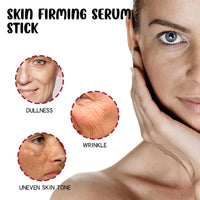 Jinjiar Collagen Peptides Firming Serum Stick,Anti Aging Peptides Serum Sti-ck,Collagen Ser-um Stick Skin Tightening Cream for Face,Moisturiser Face Women,Body Moisturiser for Dry Skin,Skin Repair Cream