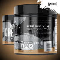 Warrior Creatine Monohydrate Powder 300g – Micronised – Proven to Improve Physical Performance and Recovery, 5g Servings (Cool Cola)