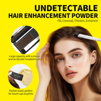 SEVICH Root Touch up, Hairline Powder with Brush, Instantly Conceals Hair Loss, Thinning Gray Hair Shadow Toppers for Women & Men, 48H Makeup Lasting, 8g Large Capacity Dark Brown